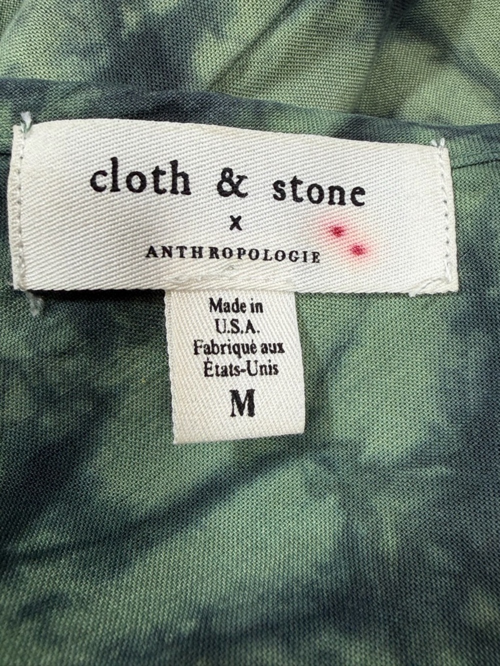 cloth & stone Green and Black Tie-Dye Jumpsuit - Picture 14 of 16
